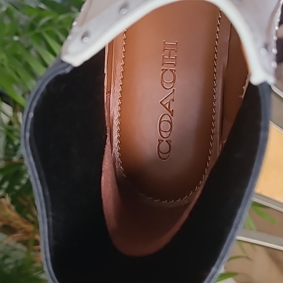 Like New Coach Leather Booties ❤️ - Picture 5 of 8